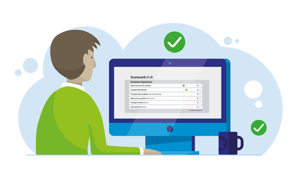 EvaluAgent - Quality assurance scorecard template