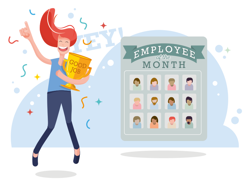 EvaluAgent - Quality assurance helps improve employee engagement - employee of the month